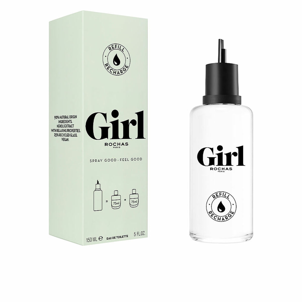 Rochas girl edt refill