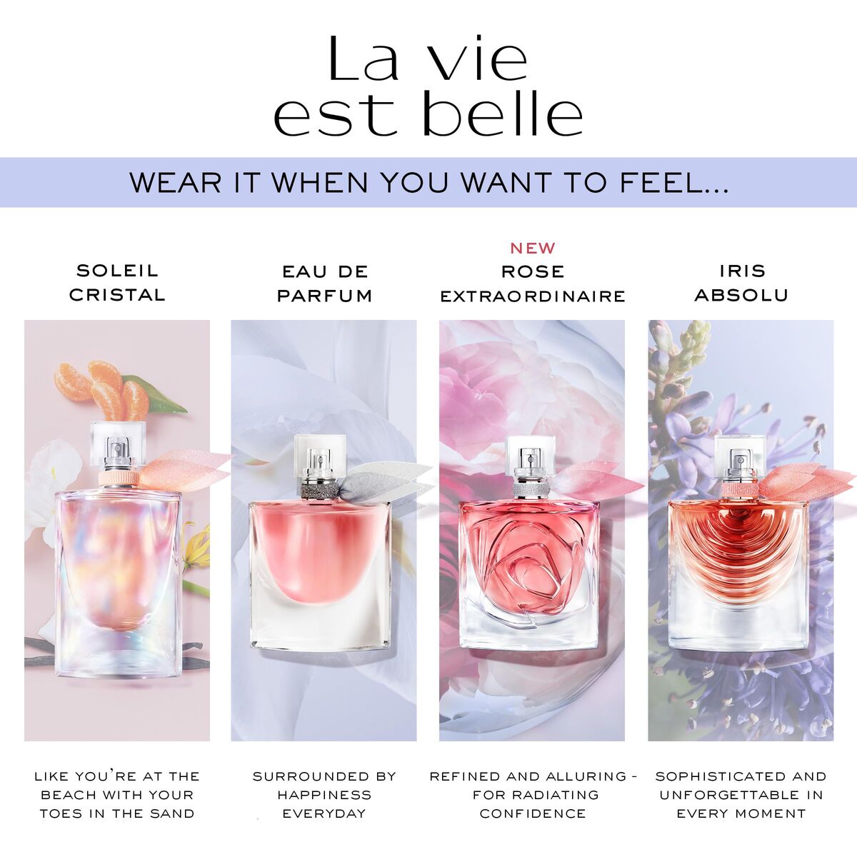 Lancôme la vie est belle rose extraordinaire edp
