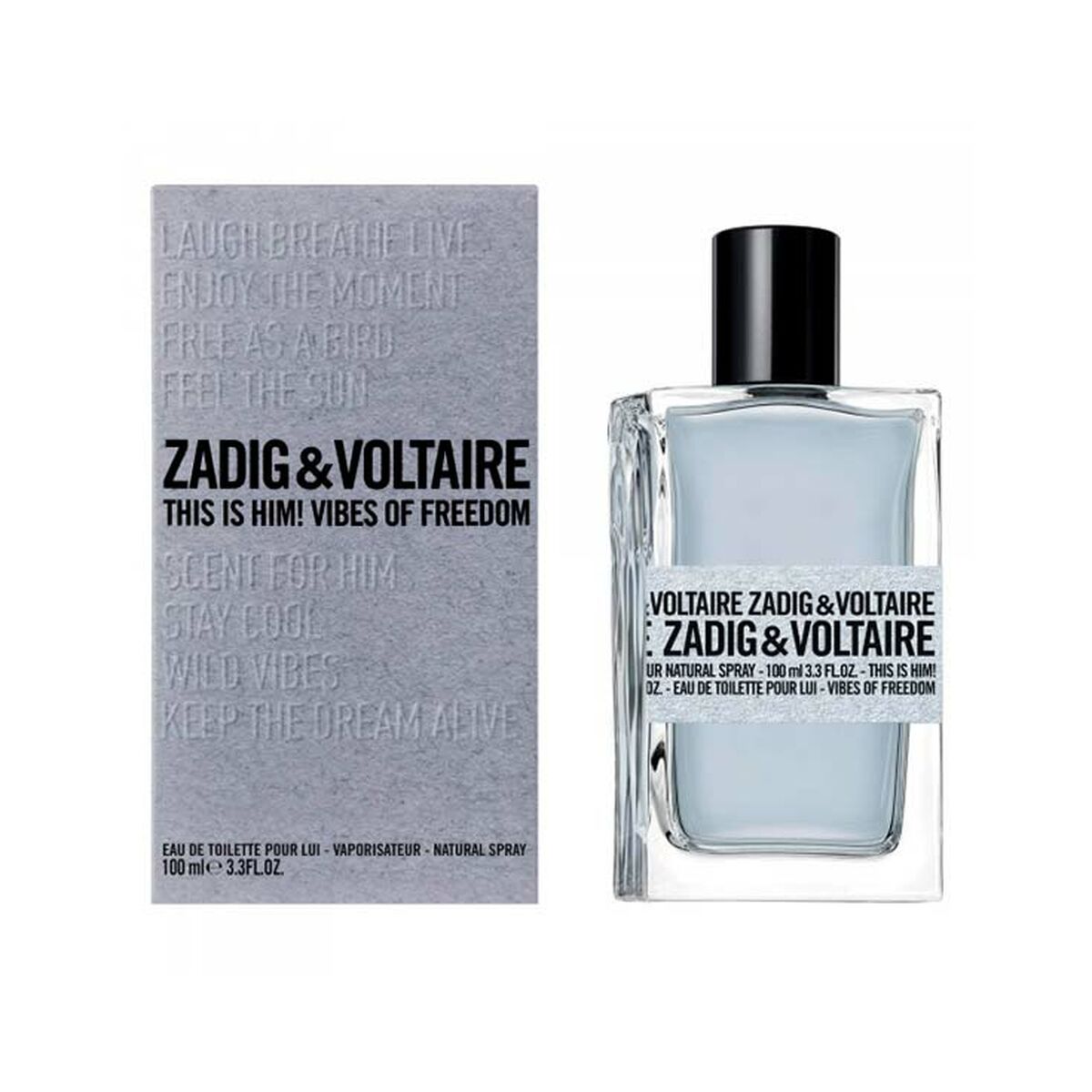 Zadig & voltaire this is him! vibes of freedom edt