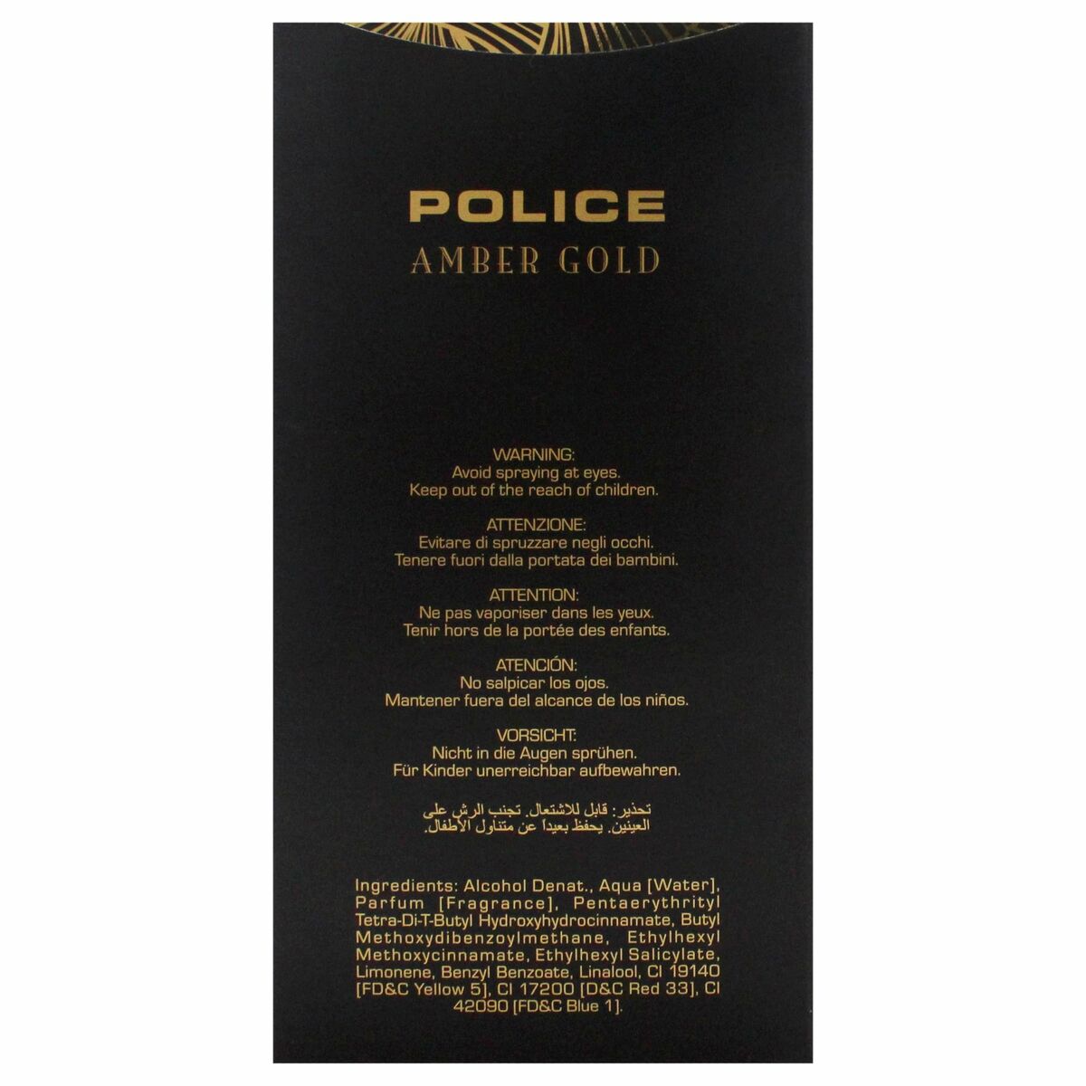 Police amber gold edt