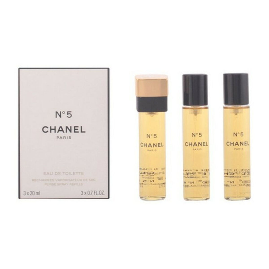 Chanel nº5 edt refill (3 x