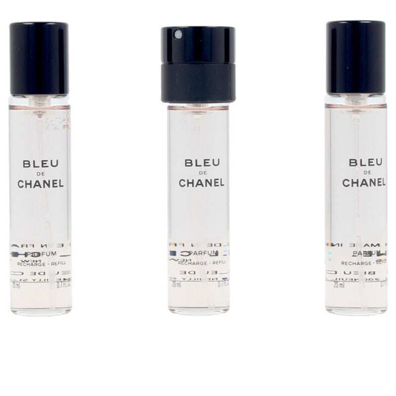 Chanel bleu de chanel parfum refill (3 x
