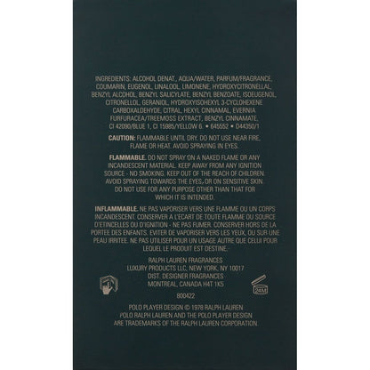 Ralph lauren polo green edt