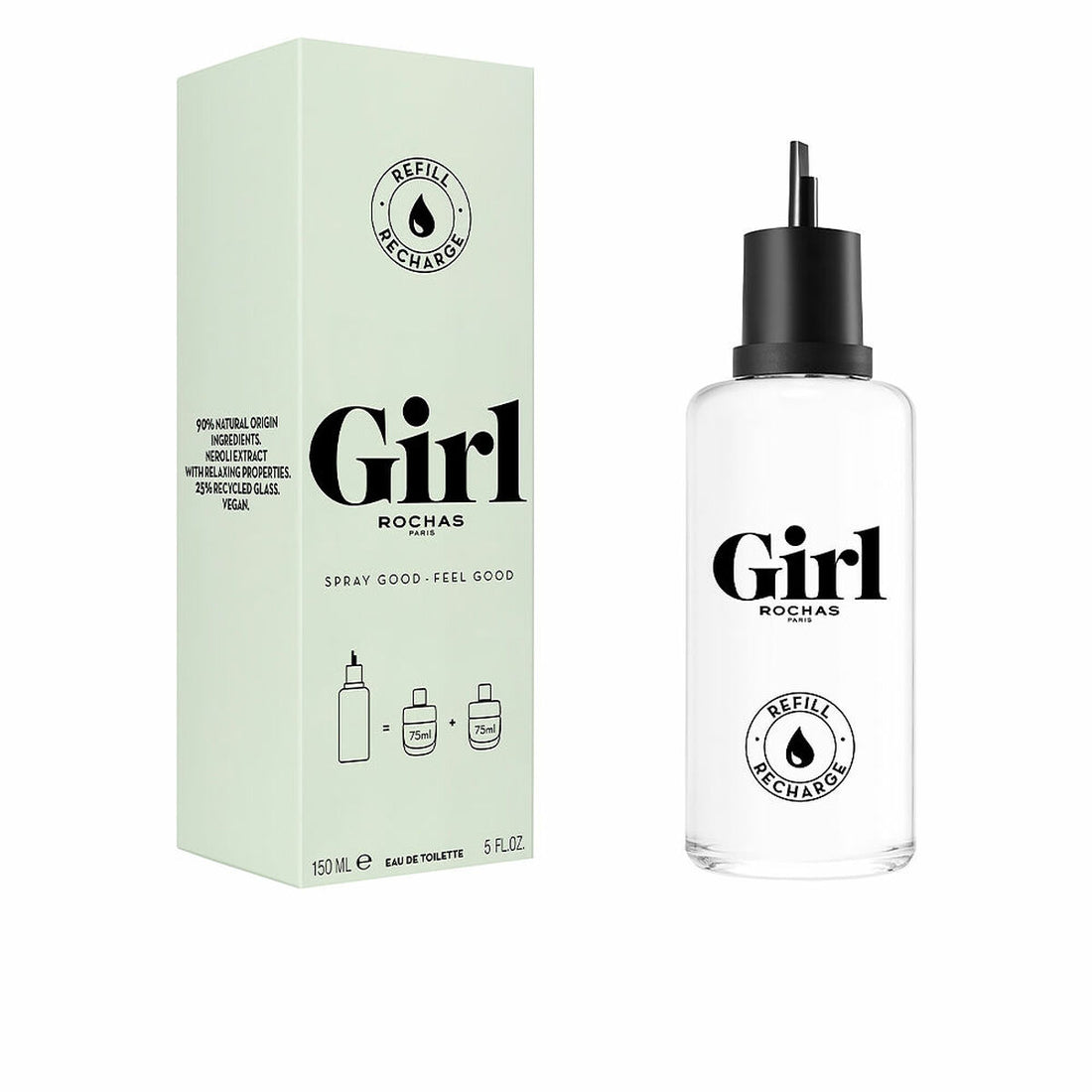 Rochas girl edt refill