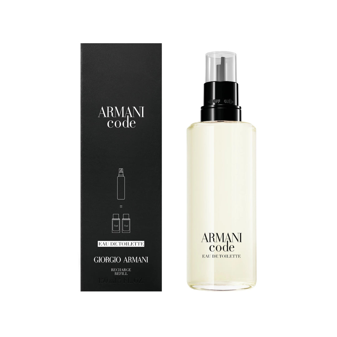 Armani code homme edt refill
