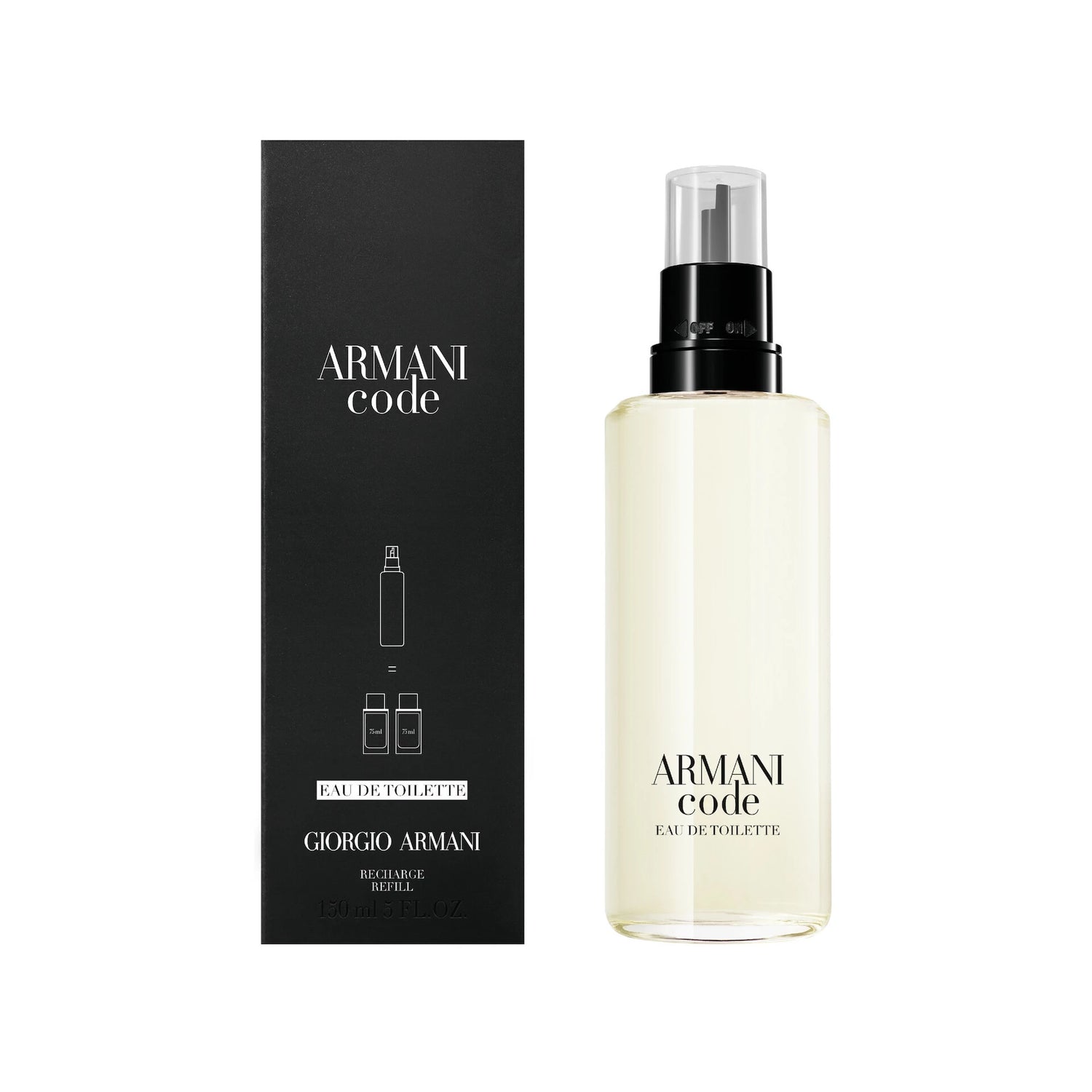 Armani code homme edt refill