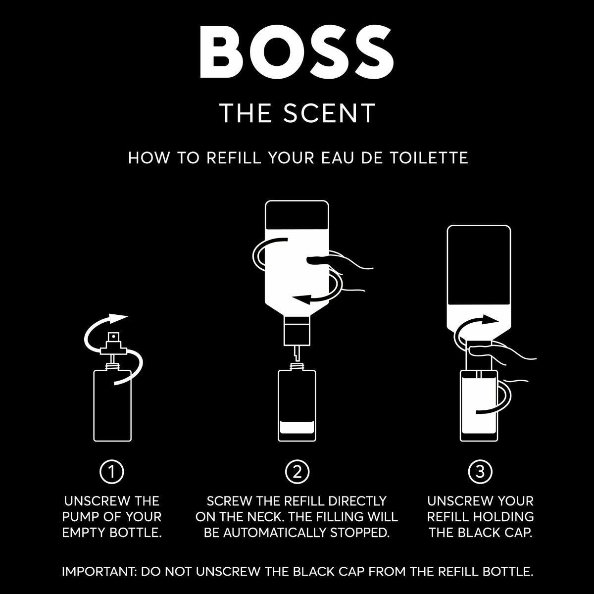 Hugo boss the scent for him edt refill