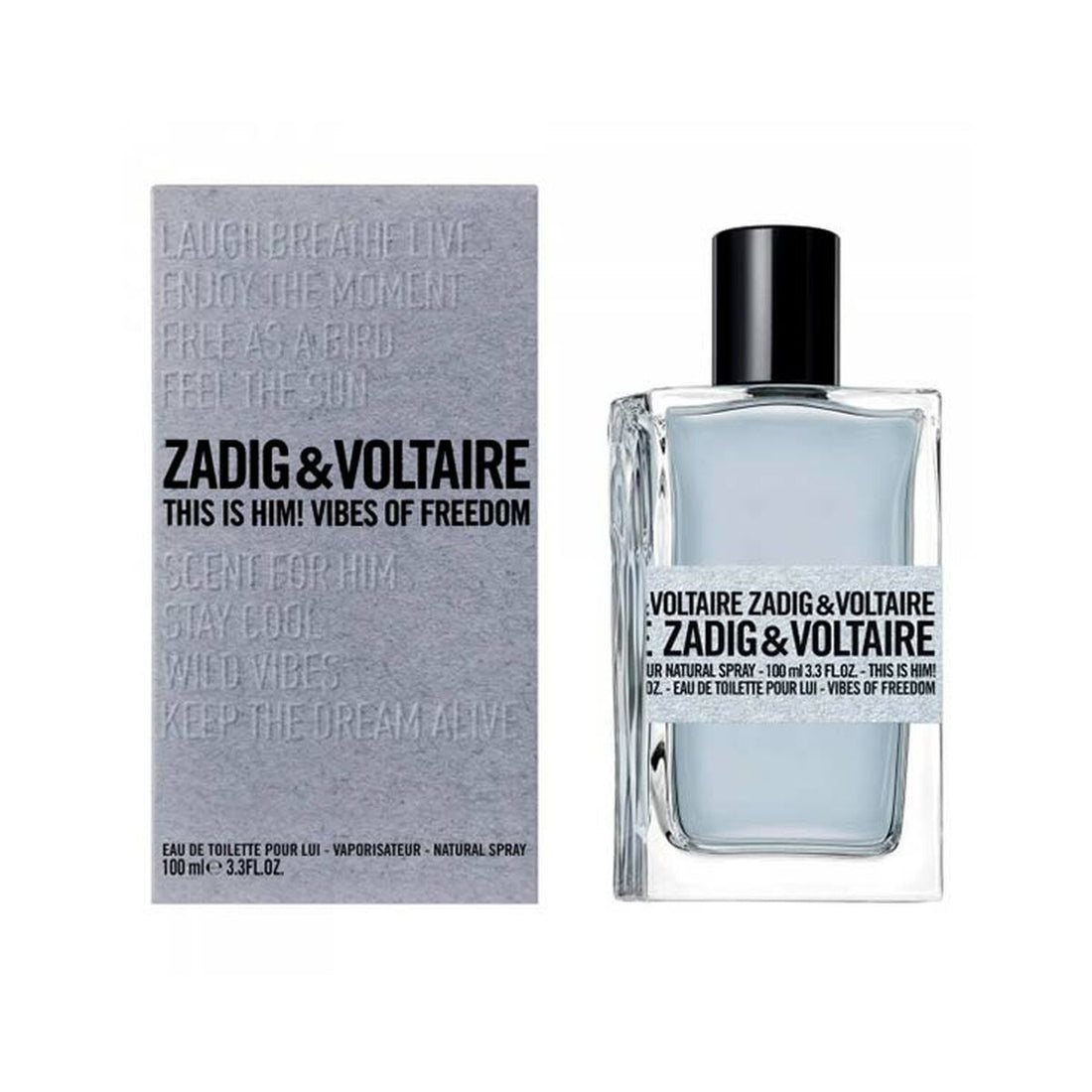 Zadig &amp; voltaire this is him! vibes of freedom edt